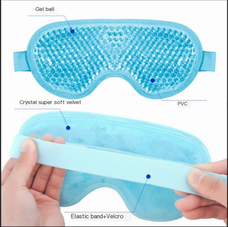 PVC Gel Ice Pack Eye Mask